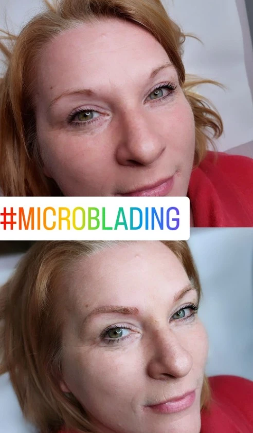 Prirodan oblik obrva postignut microbladingom